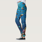 Oceanische sereniteit leggings (Links)