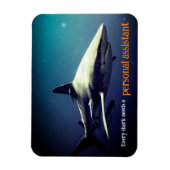 Oceanische zwartpunthaai onder water magneet (Verticaal)