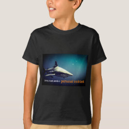Oceanische zwartpunthaai onder water t-shirt