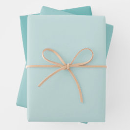 Oceankleuren Inpakpapier Vel