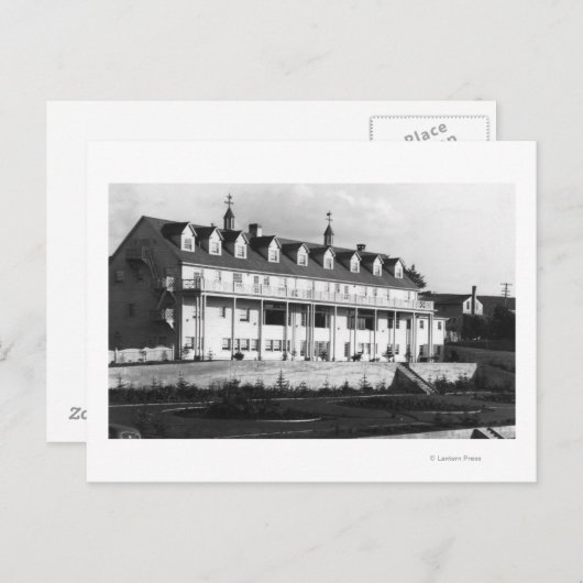 OceanLake, Uitzicht Oregon van de Dorchester Inn Briefkaart (Voorkant / Achterkant)