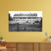OceanLake, Uitzicht Oregon van het Dorchester Hous Canvas Afdruk (Insitu (Woonkamer))