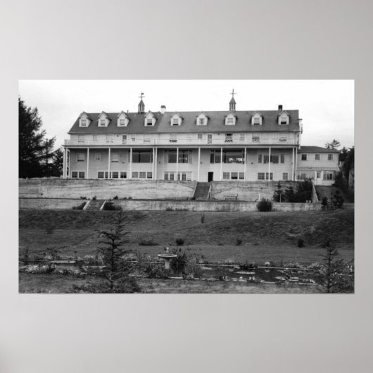 OceanLake, Uitzicht Oregon van het Dorchester Hous Poster (Voorkant)