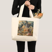 Oceanleven, Onder de Zee, Zeeleven Grote Tote Bag (Voorkant (product))