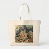 Oceanleven, Onder de Zee, Zeeleven Grote Tote Bag (Voorkant)