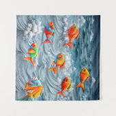 Oceanleven Wandkleed (Voorkant (horizontaal))