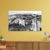 Oceanmeer, Uitzicht Oregon van de Surftiden Canvas Afdruk (Insitu (Woonkamer))