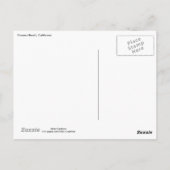 Oceano Beach met Rocks California Briefkaart (Achterkant)