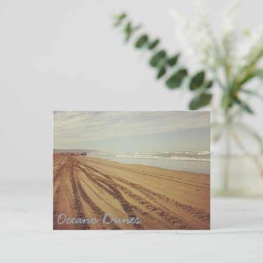 Oceano Dunes SVRA Pismo Beach Card Briefkaart (Staand voorkant)