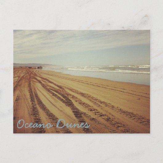 Oceano Dunes SVRA Pismo Beach Card Briefkaart (Voorkant)
