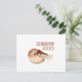 Oceanografie Rocks Briefkaart (Staand voorkant)