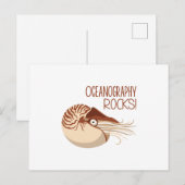 Oceanografie Rocks Briefkaart (Voorkant / Achterkant)