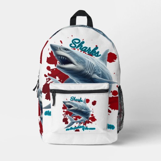 Ocean's Apex Hunter Bedrukte Rugzak (Voorkant)