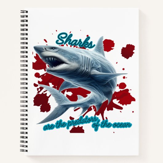 Ocean's Apex Hunter Notitieboek (Voorkant)