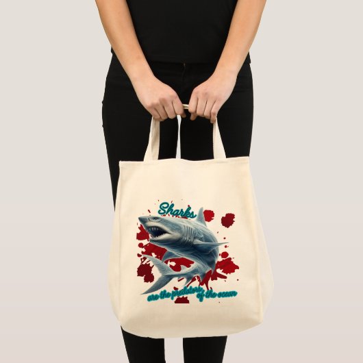 Ocean's Apex Hunter Tote Bag (Voorkant (product))
