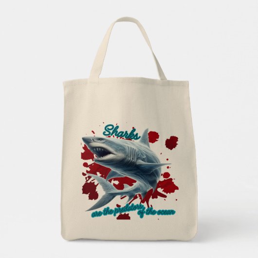 Ocean's Apex Hunter Tote Bag (Achterkant)