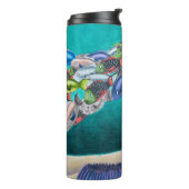 Ocean's Bliss Tumbler Thermosbeker (Gedraaid links)
