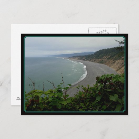 Oceans Curve Briefkaart (Voorkant / Achterkant)