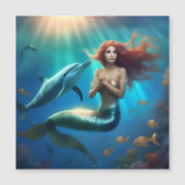 Ocean's Dance: een zeemeermin en dolfijnen reis (Voorkant)