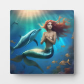 Ocean's Dance: een zeemeermin en dolfijnen reis Fotoplaat (Voorkant)