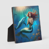 Ocean's Dance: een zeemeermin en dolfijnen reis Fotoplaat (Voorkant)