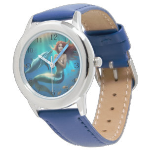 Ocean's Dance: een zeemeermin en dolfijnen reis Horloge