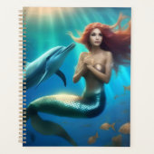 Ocean's Dance: een zeemeermin en dolfijnen reis Planner (Voorkant)