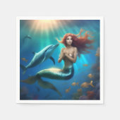 Ocean's Dance: een zeemeermin en dolfijnen reis Servet (Voorkant)