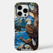 Ocean's Edge: Adelaar en Piek Case-Mate iPhone Case (Achterkant)