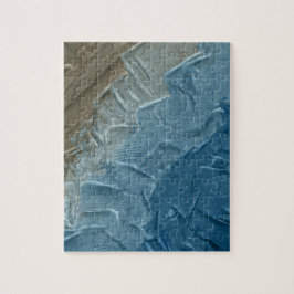 Ocean's Edge: een digitaal schilderij van rust Legpuzzel