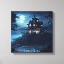 Ocean's Edge Manor Canvas Afdruk
