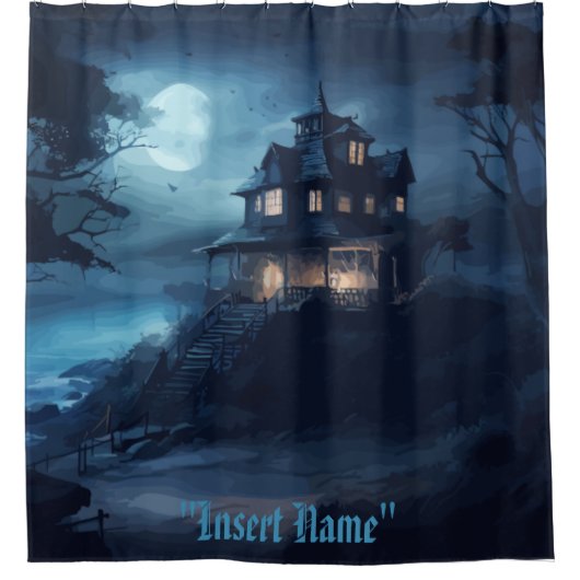 Ocean's Edge Manor Douchegordijn (Voorkant)