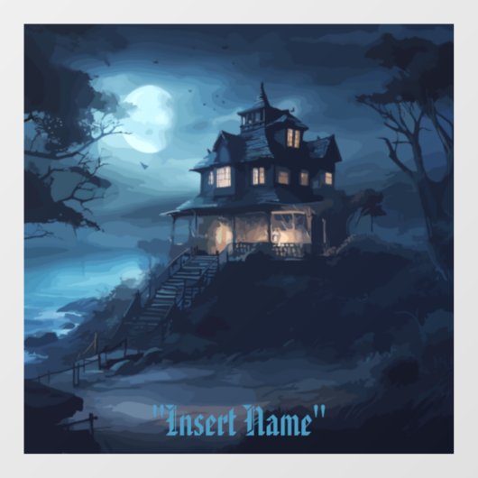 Ocean's Edge Manor Raamsticker (Vel)