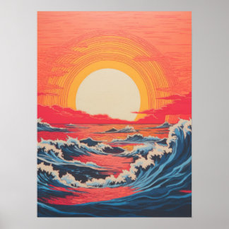 Ocean's Embrace Poster