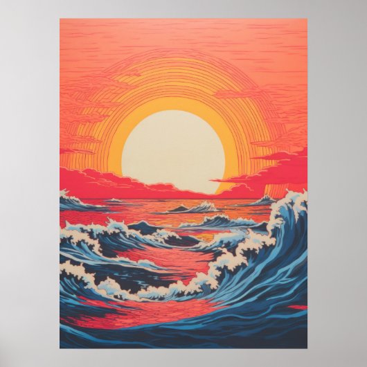 Ocean's Embrace Poster (Voorkant)