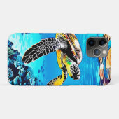 Ocean's Embrace: Zee Turtle's Journey Case-Mate iPhone Case (Achterkant (horizontaal))