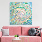 Ocean's Forest: Dragon's Current Canvas Afdruk (Insitu (Woonkamer))