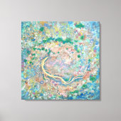 Ocean's Forest: Dragon's Current Canvas Afdruk (Voorkant)