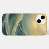 Ocean's Fury bij zonsopgang Case-Mate iPhone Case (Achterkant (horizontaal))