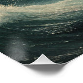 Ocean's Fury bij zonsopgang Perfect Poster (Hoek)