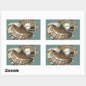 Ocean's Jewel Rechthoekige Sticker (Vel)