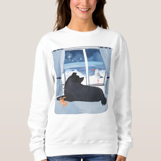 OCEANS LULLABY Lapphund shirten Trui (Voorkant)