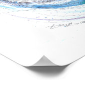 Oceans meisje Nautical Surreal Painingkunst Poster (Hoek)