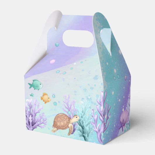 Oceans of Fun Zeemeermin Verjaardag V2 ID1142 Bedankdoosjes (Achterkant)