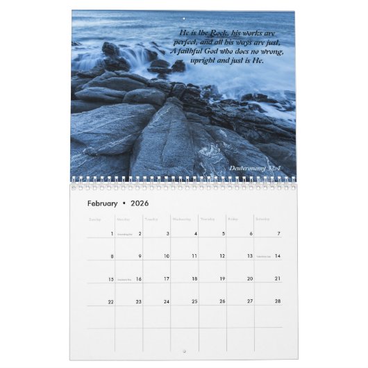 Oceans of Love 2023 Calendar Kalender (Feb 2026)