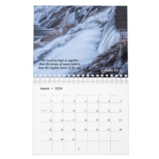 Oceans of Love 2023 Calendar Kalender (Mar 2026)