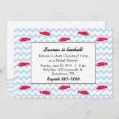 Oceans of Love Vrijgezellenfeest Invites Kaart (Voorkant / Achterkant)