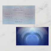 Oceans of Love Wedding Visitekaartje (Voorkant / Achterkant)