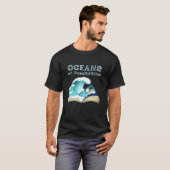 Oceans Of Possibilities Book Waves Summer Reading T-shirt (Voorkant volledig)