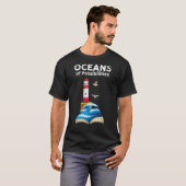 Oceans Of Possibilities Summer Reading 2022 Librar T-shirt (Voorkant volledig)